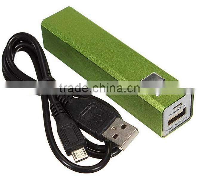 External Portable 2600mAh USB Charger Power Banks Battery For Ipone 6 6s Samsung