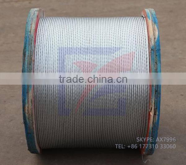 Galvanized Steel Wire Strand / Steel Wire Rope for Overhead line ADSS cable fitting