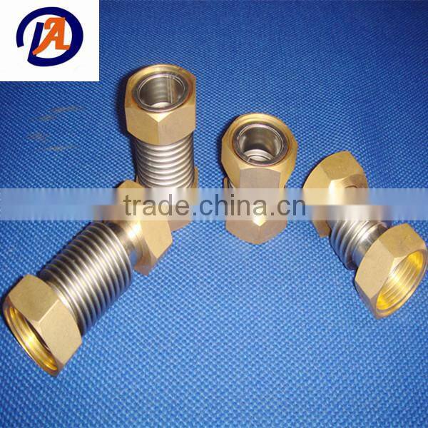 High quality corrugated bellows and bellows assembly for bellows valve component