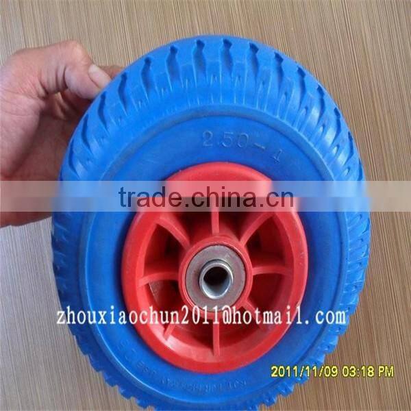 2.50-4 PU Foam Wheel with metal rim
