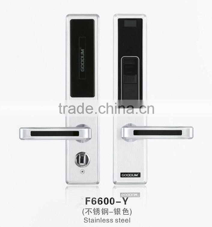 fingerprint password card door lock