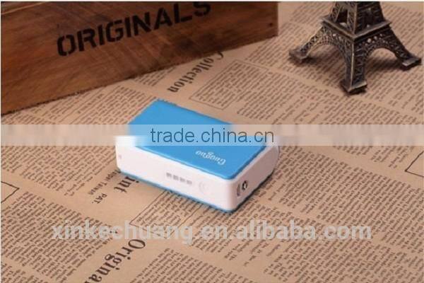 Guoguo wholesale cute colorful pocket portable 3600mah power bank for iphone7