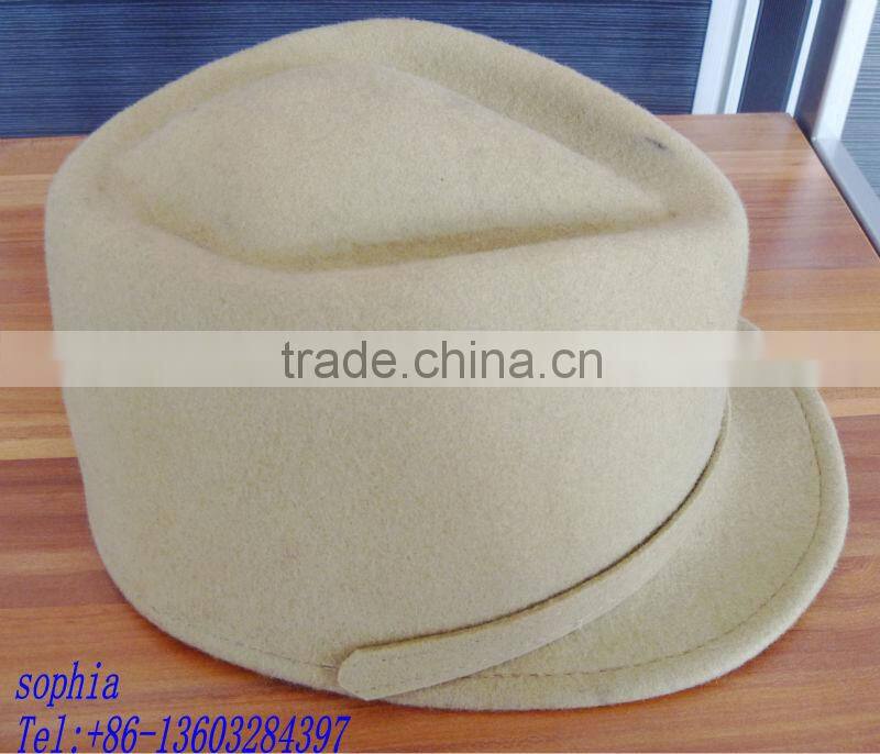 2013 Fashion Wool Felt Polo Hat/Butterfly Riding Cap