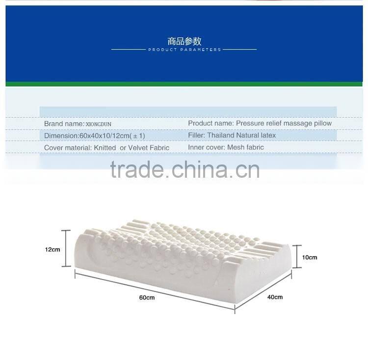 XD-KM004 60*40*10/12 45D living room furniture pain free pillow/health latex pillow