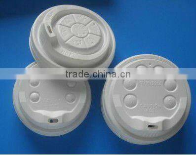 Milky white HIPS plastic sheets for cup lids