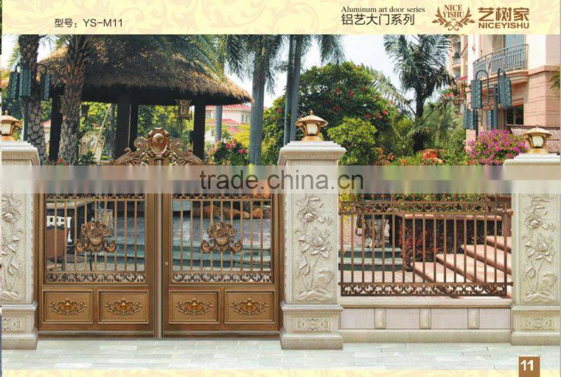 Alibaba China Wholesaler aluminium fence gate