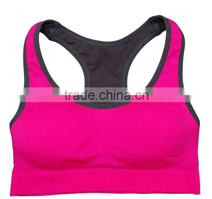Made In China Bulk Custom Woman Sport Bra Seamless Underwear