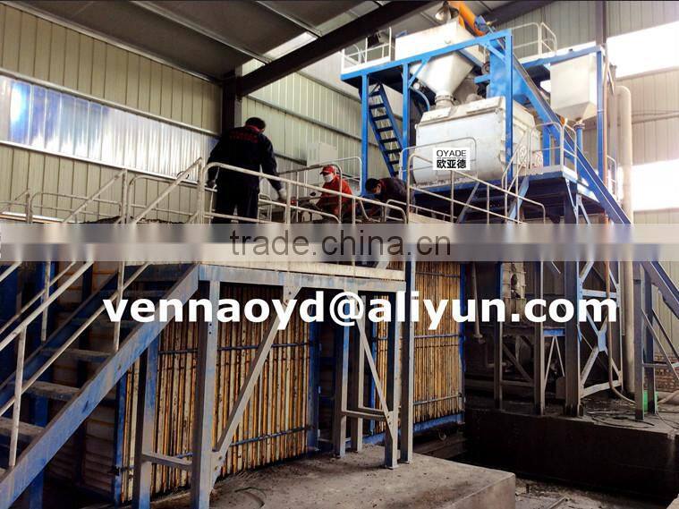 Shandong factory supplier automatic precast EPS concrete sandwich wall panel making machine production line for building industy