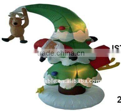 christmas tree inflatable led christmas yard decoration