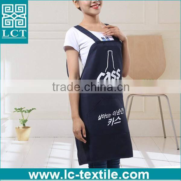 Restaurant Bar Uniforms oem apron for korean market promotional