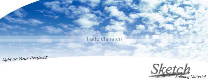 Morden Office PVC Laminated Gypsum ceiling pop design