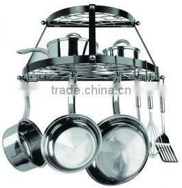 PF-PR014 Stainless steel Kitchen hanging pot rack