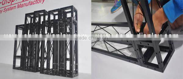 2015 hotsale Exhibition steel aluminum truss trade show display booth
