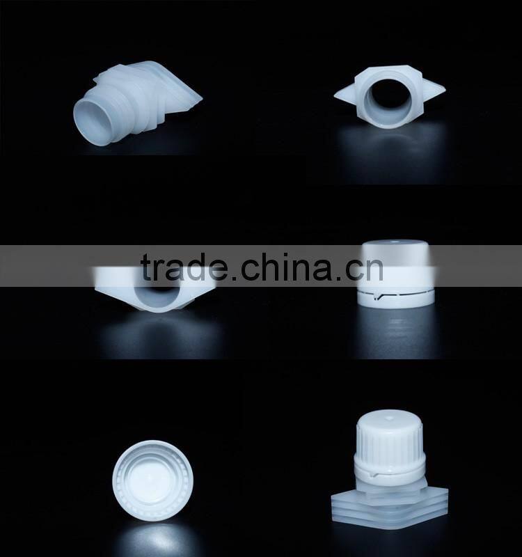 16mm plastic spout cap juice packing stand up pouch