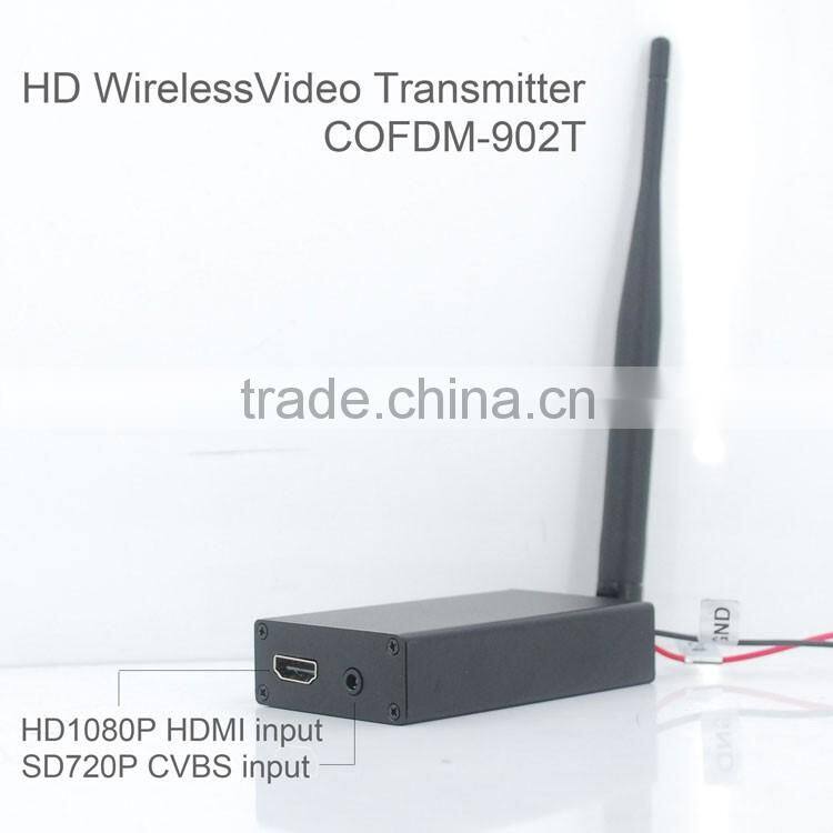 COFDM HD Wireless Video Transmitter 1080P CVBS SD 720P