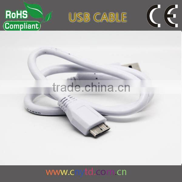 Super speed 3.0 usb cable usb 3.0 cable V3.0 micro usb 3.0 cable for note3 S5