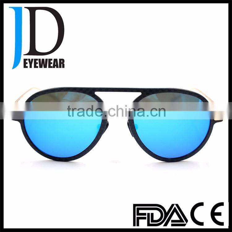 2016 Latest fashion men women polarized carbon fiber sunglasses