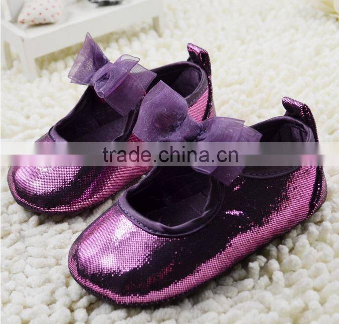 Cheap baby anti-slip prewalker dress shoes