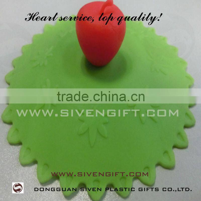 ODM design rubber plastic gift silicone bowl cover
