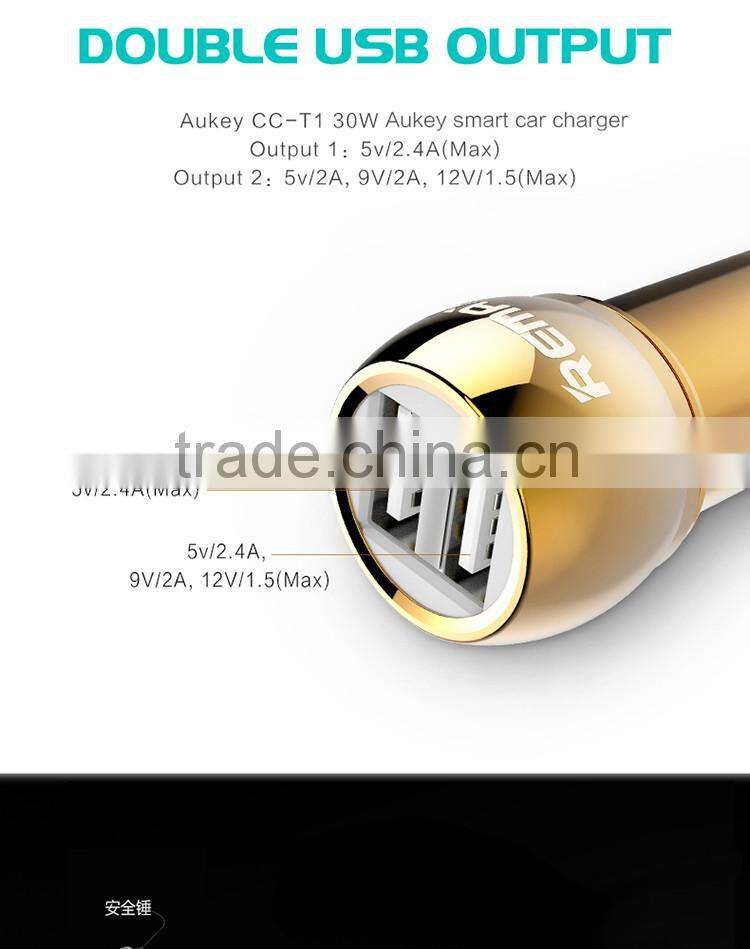 REMAX Dual port car phone charger usb