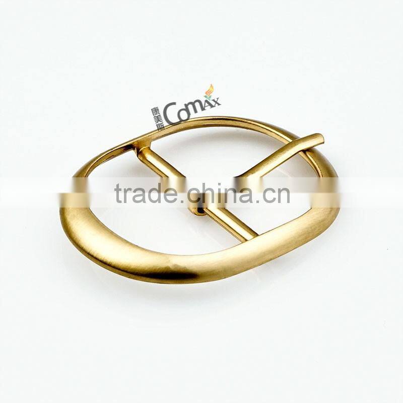 Zinc alloy pin buckle arc gold metal hat buckle hook