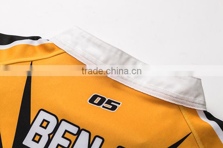 Discount manufacturer Thermal Transfer Printing cheap authentic team set rugby jersey