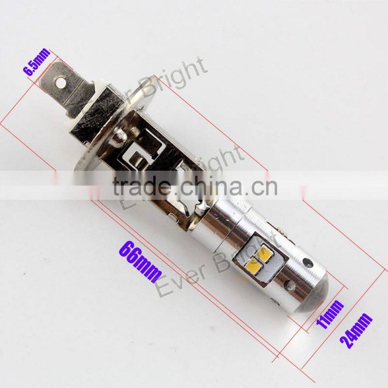 Ever bright 800 lumens led fog light lamp 12V 2323 8smd h1 led headlight