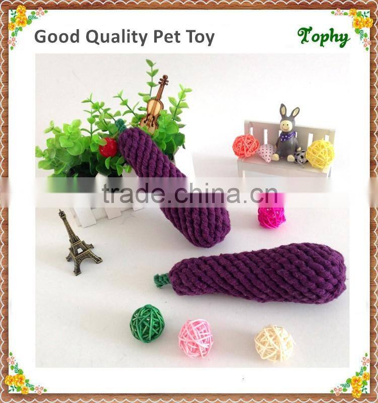 Braided dog toy rope