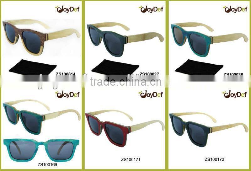 Engraved Logo Bamboo Sunglass Storage Box