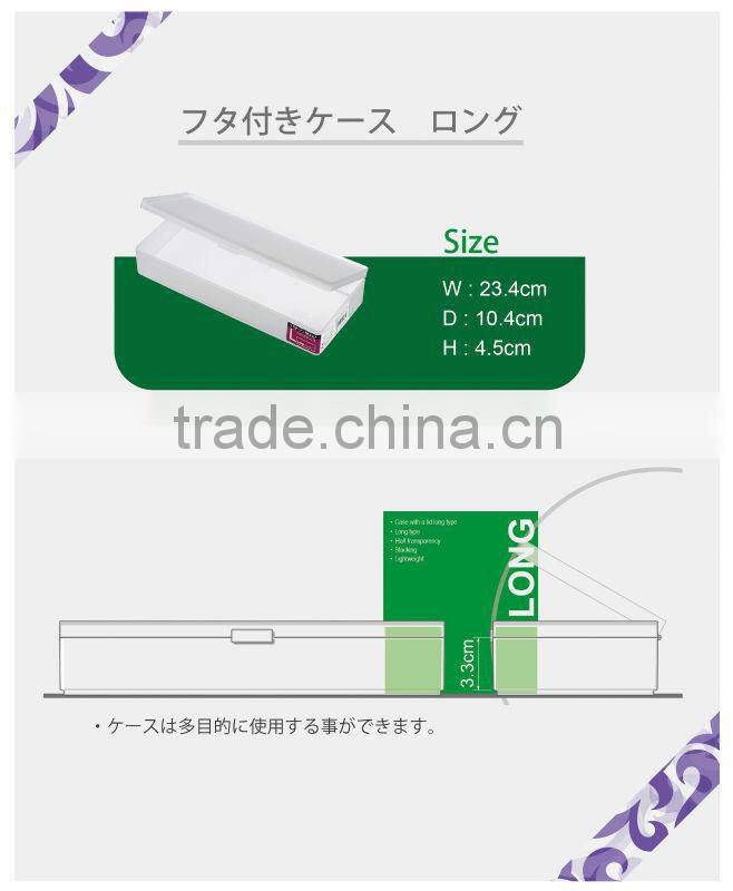 Lightweight and Stacking plastic tool box with multi-purpose made in Japan