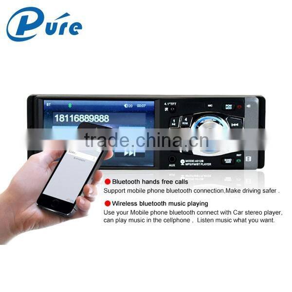 1 Din Car MP5 Player Car Player 4 Inch HD Digital Screen MP5 Player with AUX