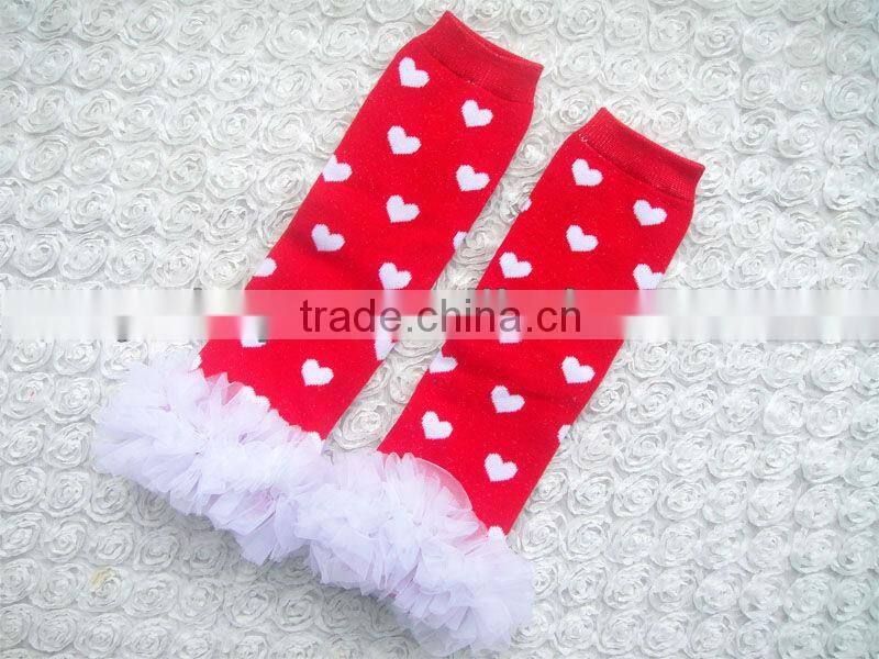 Solid color Red leg warmers kids baby legs leg warmers baby leg warmers