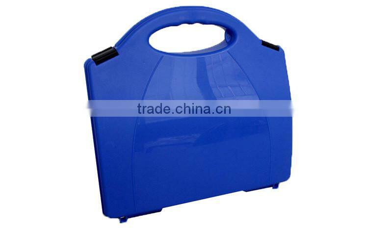 Easy to recognize snap closure first aid kit waterproof box with label