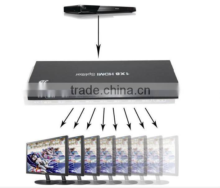 2.0v HDMI Splitter 1x2 1x4 1x8 1x16 for HD TV set