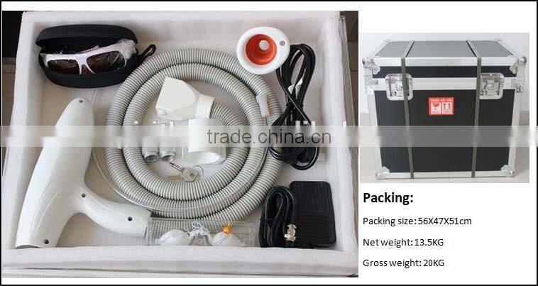 Manufacture tattoo removal machine magnum q switched nd yag laser