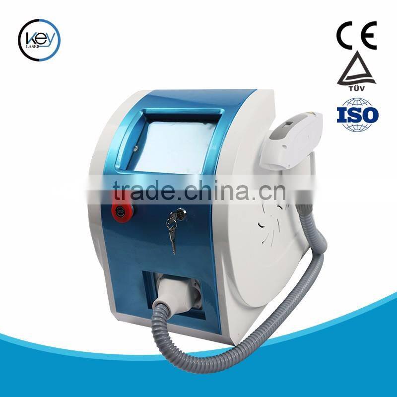 Whosale portable beauty machine nd:yag q-switch 532nm laser machine remove tattoo