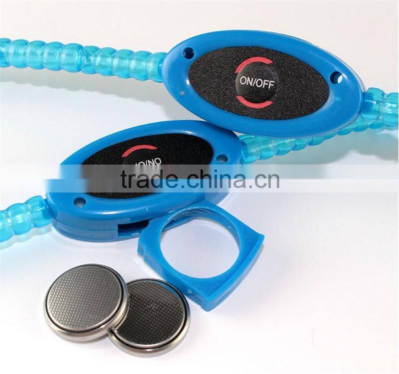 Multi color led flashing jump rope Light up jump rope Glowing skipping rope