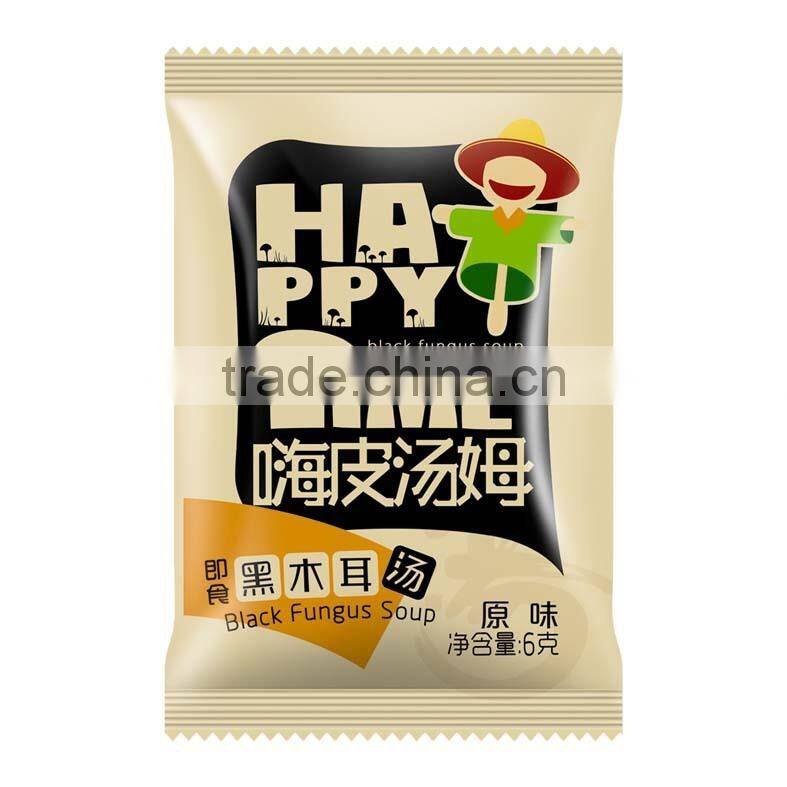 Black fungus instant soup dried