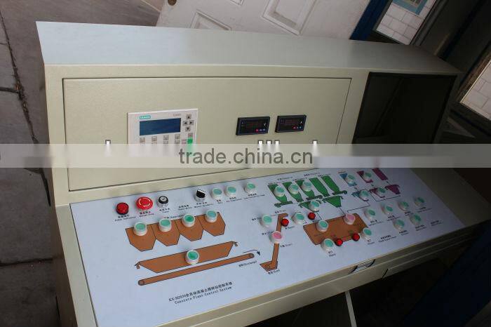 YHZS60m3 mobile concrete batching plant Installed in Czech