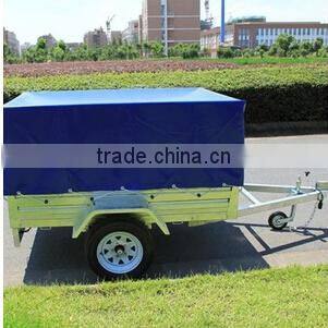 2016 Hot Sales!!! High Quality 7x5ft Hot Dipped Galvanized Stronger Utility Caged Box Trailer