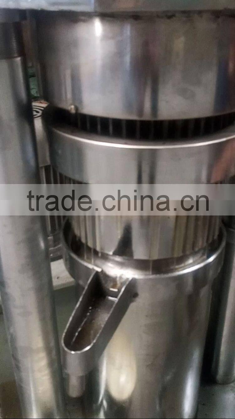 Full-automatic hydraulic oil press machine soybean oil press machine used HJ-H150