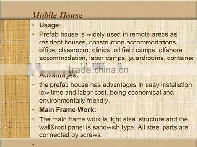 beam prefab steel house