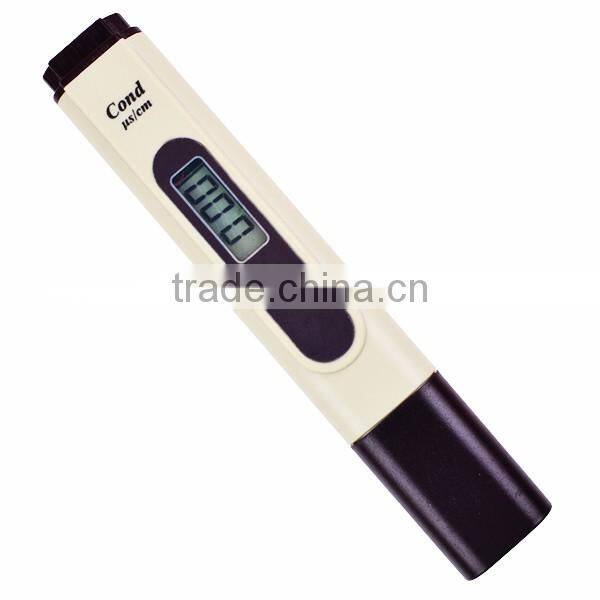 Digital EC Conductivity Meter Tester Water 0-1999 us/cm with ATC & Electrode