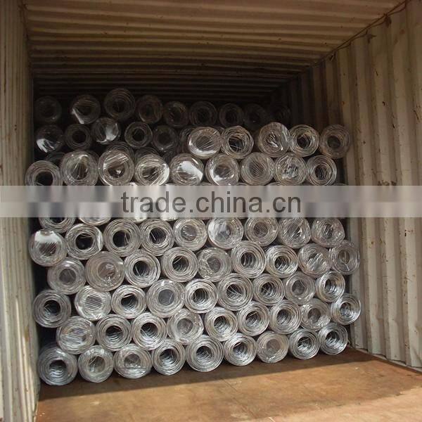 High strength galvanized field fence