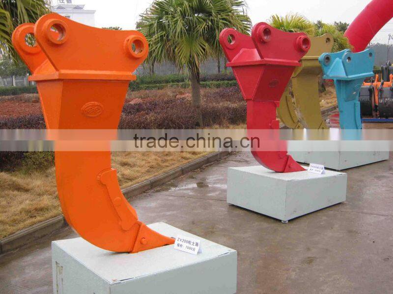 High quality excavator long reach boom & arm,quick coupler,ripper est!