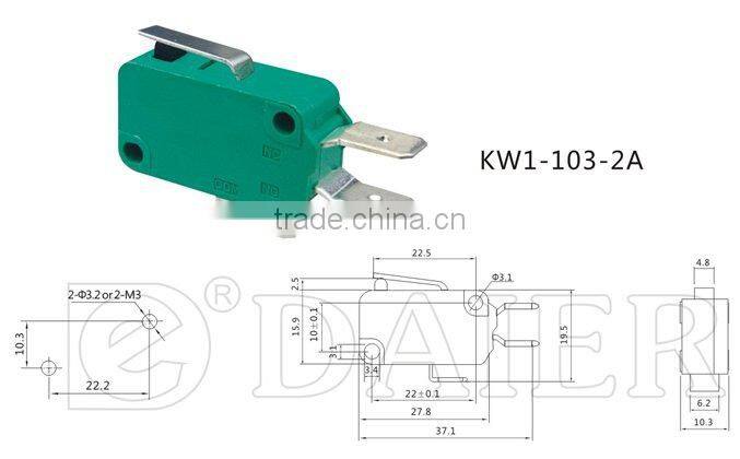 Normally close micro switch KW1-103-2A
