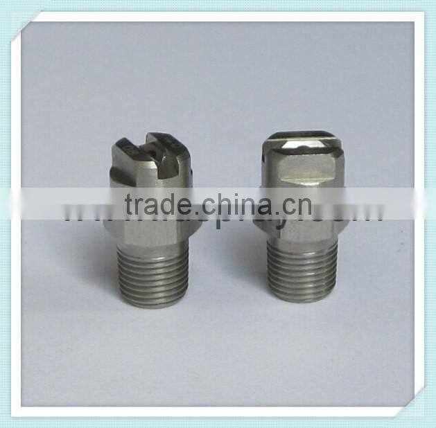 Low-pressure flat fan spray water nozzle