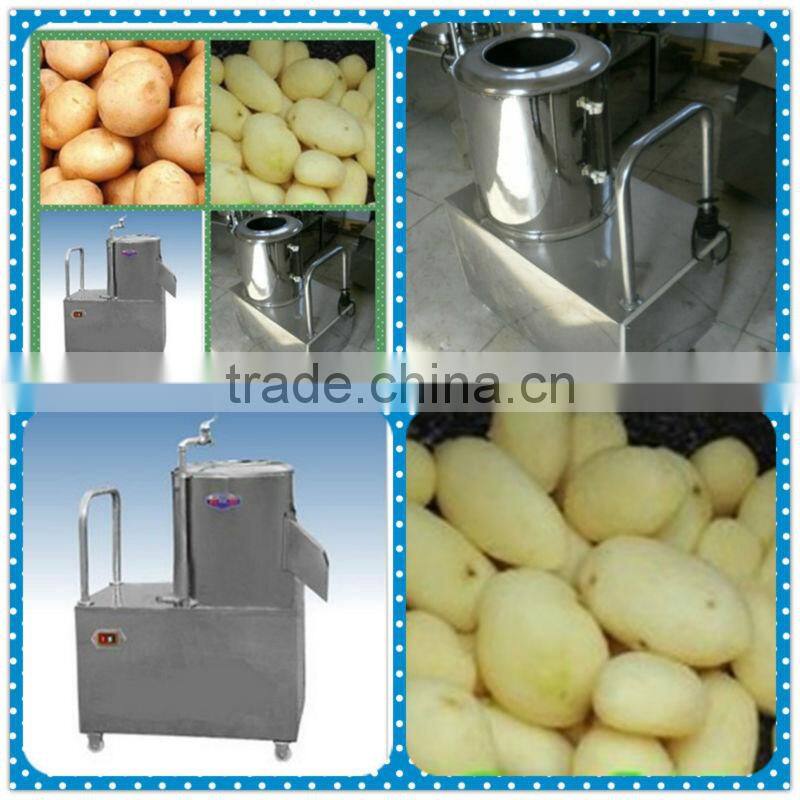 hot sale Potato peeling and cutting machine with stainless steel