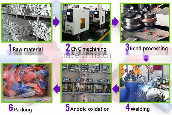 Male AN10 to AN8 Flare Metric Straight Fitting Male Aluminium Hose Fitting Adatper Reducer