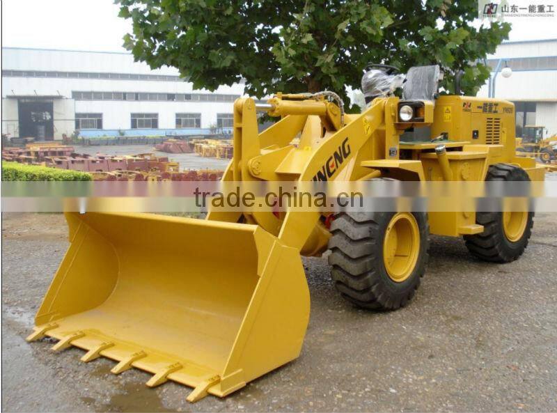 mining loader side-dumping